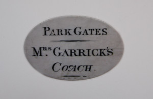 Eva Maria Garrick's Coach Pass