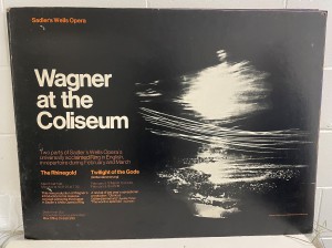 Poster for "Wagner at the Coliseum"