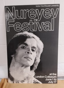 Poster for Nureyev Festival, June 1 to July 17