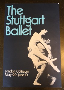 Poster for The Stuttgart Ballet at the London Coliseum