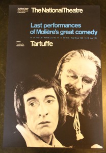 Poster for 'Tartuffe' at The National Theatre