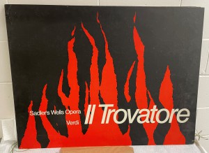 Poster for "Il Trovatore"