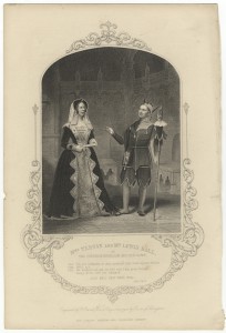 Mrs Ternan and Mr Lewis Ball as The Countess Rousillon and her Clown