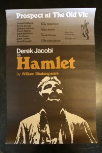 Poster for 'Hamlet' by Prospect at The Old Vic