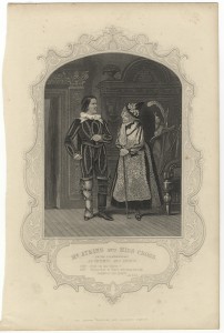 Mr Atkins and Miss Cross as Grumio and Curtis