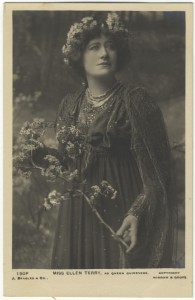 Miss Ellen Terry as Queen Guinevere