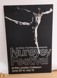 Poster for Nureyev Festival, June 26 to July 15