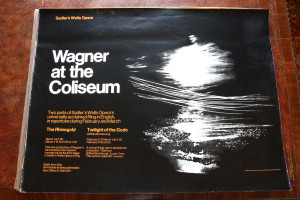 Poster for 'Wagner at the Coliseum'