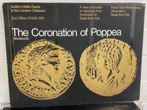Poster for "The Coronation of Poppea"